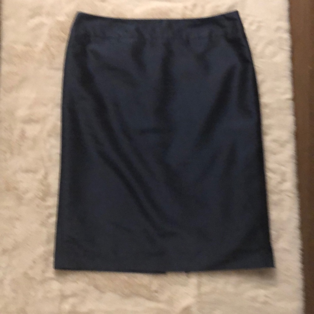 Melanie Lyne Blue lined skirt